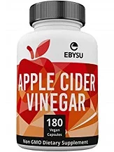 Ebsyu Nutrition Apple Cider Vinegar Capsules for Health & Well-Being