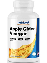 Nutricost Apple Cider Vinegar for Health & Well-Being