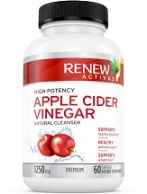Renew Actives Apple Cider Vinegar Natural Cleanser for Health & Well-Being