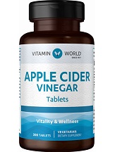 Vitamin World Apple Cider Vinegar for Health & Well-Being