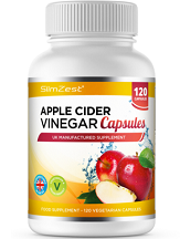 SlimZest Apple Cider Vinegar Capsules for Health & Well-Being